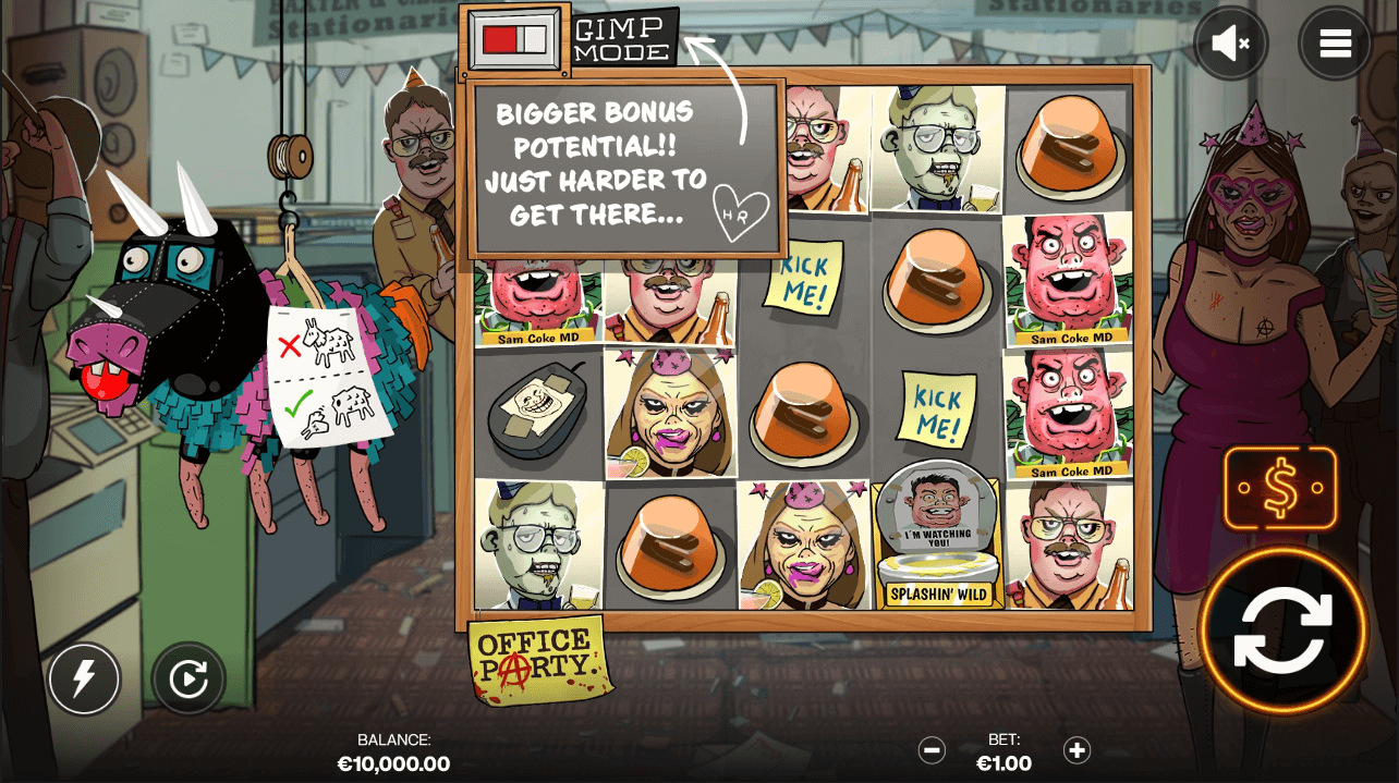 Office Party – First Bet Interface